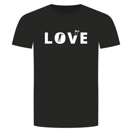 Love bier pong - love, t-shirt