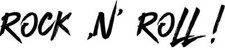 Rock 'n' Roll Aufkleber