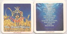 Unertl Bier, Mühldorf - alter Bierdeckel "Bio-Dinkel Weisse, Parzival XVI, 817"