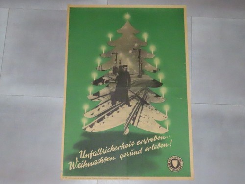 Plakat deutsche bundesbahn - deutsche,