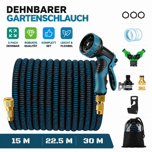 Flexibler gartenschlauch - flexibler,