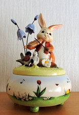 Goebel Spieluhr Hase mit Geige