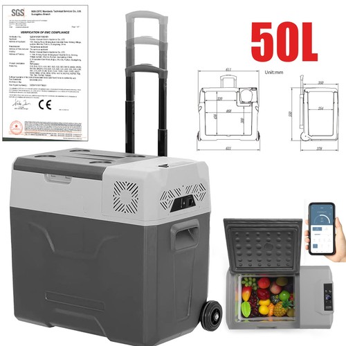 50l kompressor kühlbox mini - 50l,