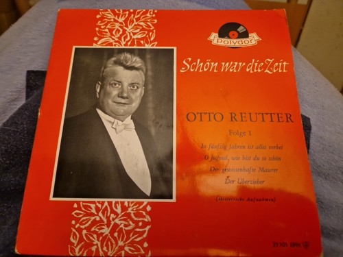 Otto reutter schön war die - reutter,
