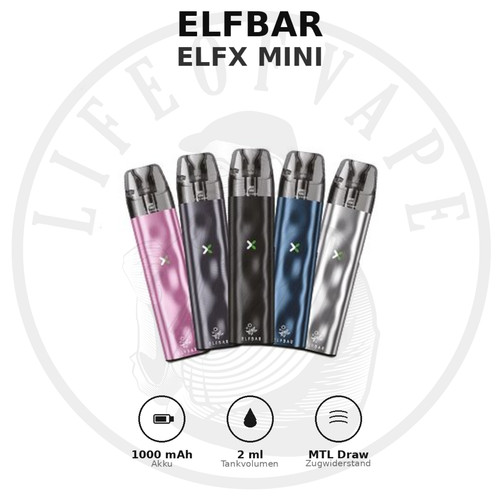 Elfbar elfx mini - elfbar, pod-system