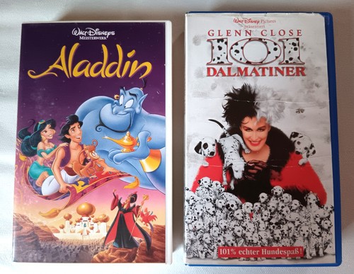 Aladdin 101 dalmatiner 2 x - +,