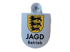 Jagdbetrieb Schild