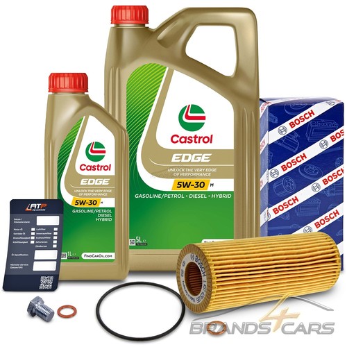 Bosch ölfilter castrol - Ölfilter+6l,