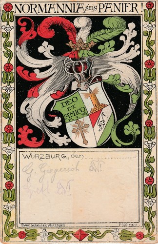 Studentika 1909 normannia - 1909,