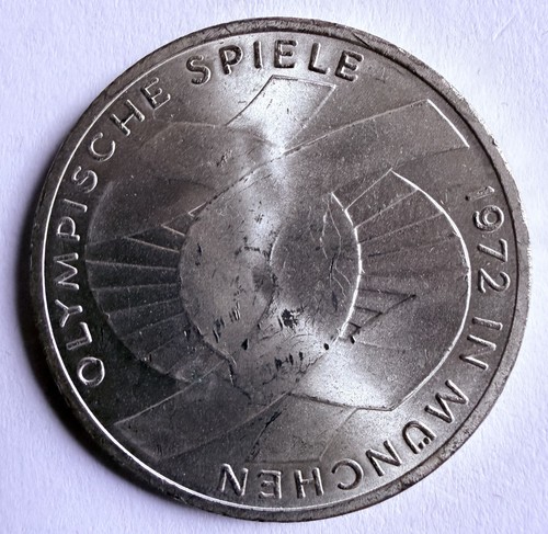 Brd 1972 gedenkmünze - 10, dm