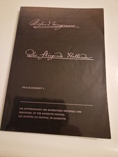 Richard Wagner Bayreuther Festspiele 1990 Programmheft I Der Fliegende Holländer
