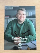 Björn Meyer - Tatort Münster - Autogrammkarte original signiert - #32025