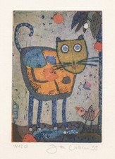 Jutta Votteler, Katze, Vogel