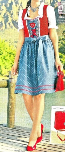 Rose dirndl aus bayern - rose,