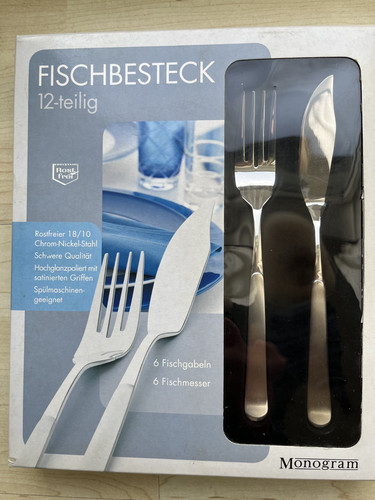 Fischbesteck tlg personen - 12-tlg, 6