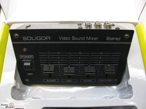 Video sound mixer - sound, stereo