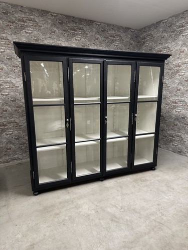 Vintage schrank vitrine - schrank,