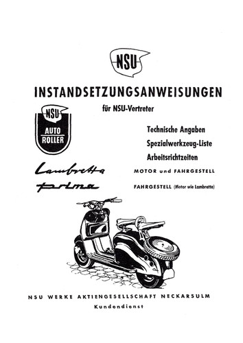 Nsu lambretta 125 150 ccm - lambretta, 125/150