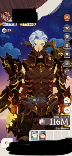 Afk journey account - afk, 116m