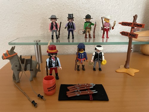 Playmobil cowboy acw buffalo - playmobil,