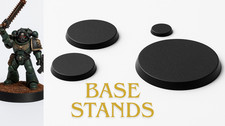 Tabletop Bases Rund, personalisierten Größen und Farben, 15 bis 160mm
