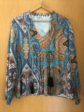 Bluse Tunika Shirt Seiden-Mix