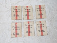 Eisenbahn Bing Fahrkarten für