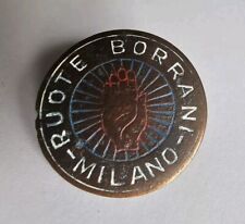 Ruoto BORRANI Milano Felgen Brosche Pin Badge Abzeichen Retro