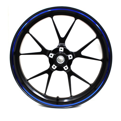 Felgenrandaufkleber chrom blau - felgenrandaufkleber,