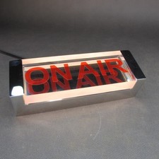 ON AIR Lampe Industrie Design Wandleuchte Edelstahl poliert Deko Wandlampe