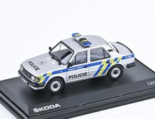 Škoda 120L (1984) Policie - stříbrná ABREX 1:43