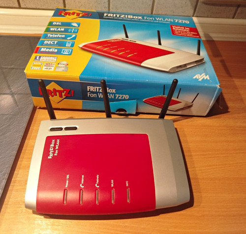 Fritz box 7270 dsl wlan - fritz!box,