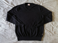 Hakro Herren Pullover, Gr. L, Schwarz, Wolle,