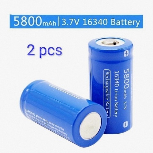5800mah 16340 ion akku - li-ion,