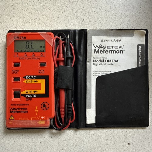Wavetek meterman dm78a - meterman,