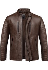 Herren echtleder jacke - jacke, biker