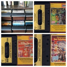 Auswahl Commander Perkins Hörspiel Europa Alte Auflage 1 bis 9 MC Kassette 092