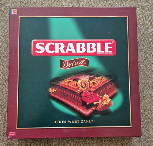 Mattel scrabble deluxe 53581 - mattel,