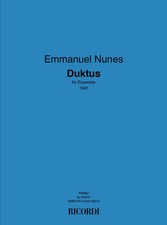 Duktus | Emmanuel Nunes |