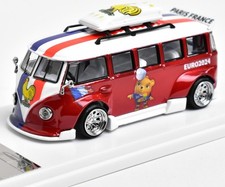 VW T1 Bulli Speed 64 Wide Body Europen Paris 2024 Diecast Metallmodell Ungeöffne