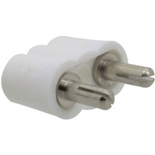 Zwergstecker 2-pol.  ø 2,6mm