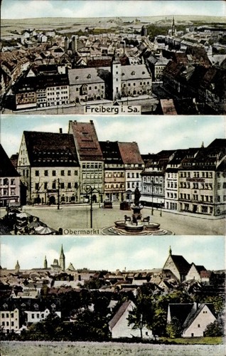 Freiberg sachsen - ak, in