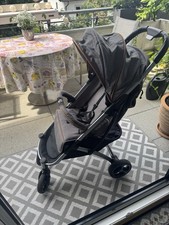 Knorr-Baby Buggy X - leicht, klein zusammenfaltbar, Einhandfaltsystem, grau