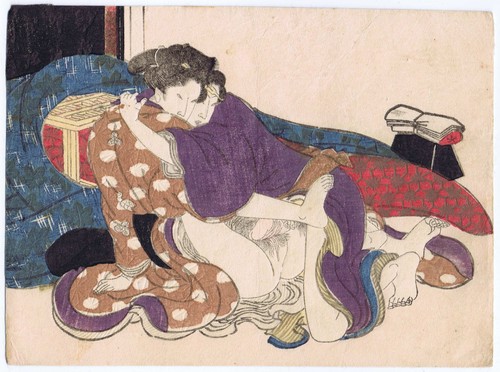 Shunga kunisada - shunga,