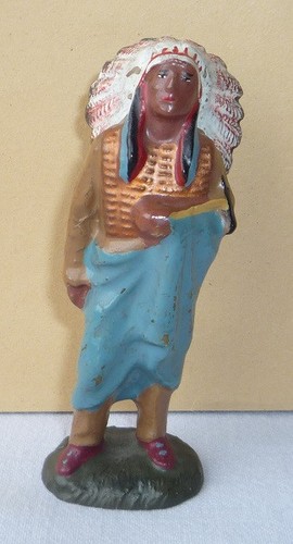 Wildwest figur aus masse - figur,