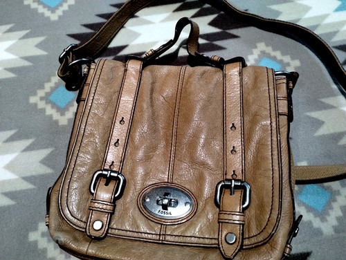 Fossil maddox tan leather - maddox,