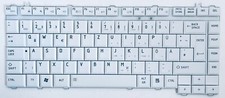 deutsche QWERTZ Tastatur für Toshiba Satellite A300 A300D A350 A350D Weißgrau