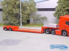 Elbe-Modell Bausatz Tiefbett Auflieger 2achs teleskopierbar EM102