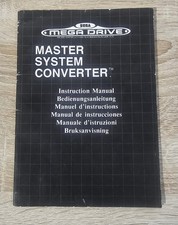 Sega Mega Drive Master System Converter Bedienungsanleitung