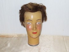 Vintage Schaufenster Puppen Kopf " Frau" Schaufensterpuppe! gemarkt mit AKO